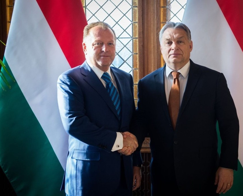 IJF President visits Hungarian Parliament for working lunch