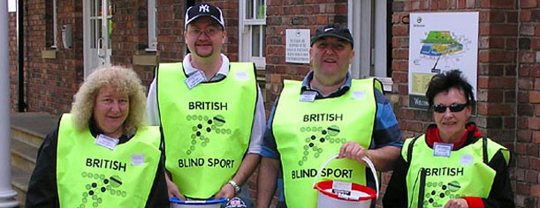 British Blind Sport has a high number of volunteers who help carry out its community work ©British Blind Sport