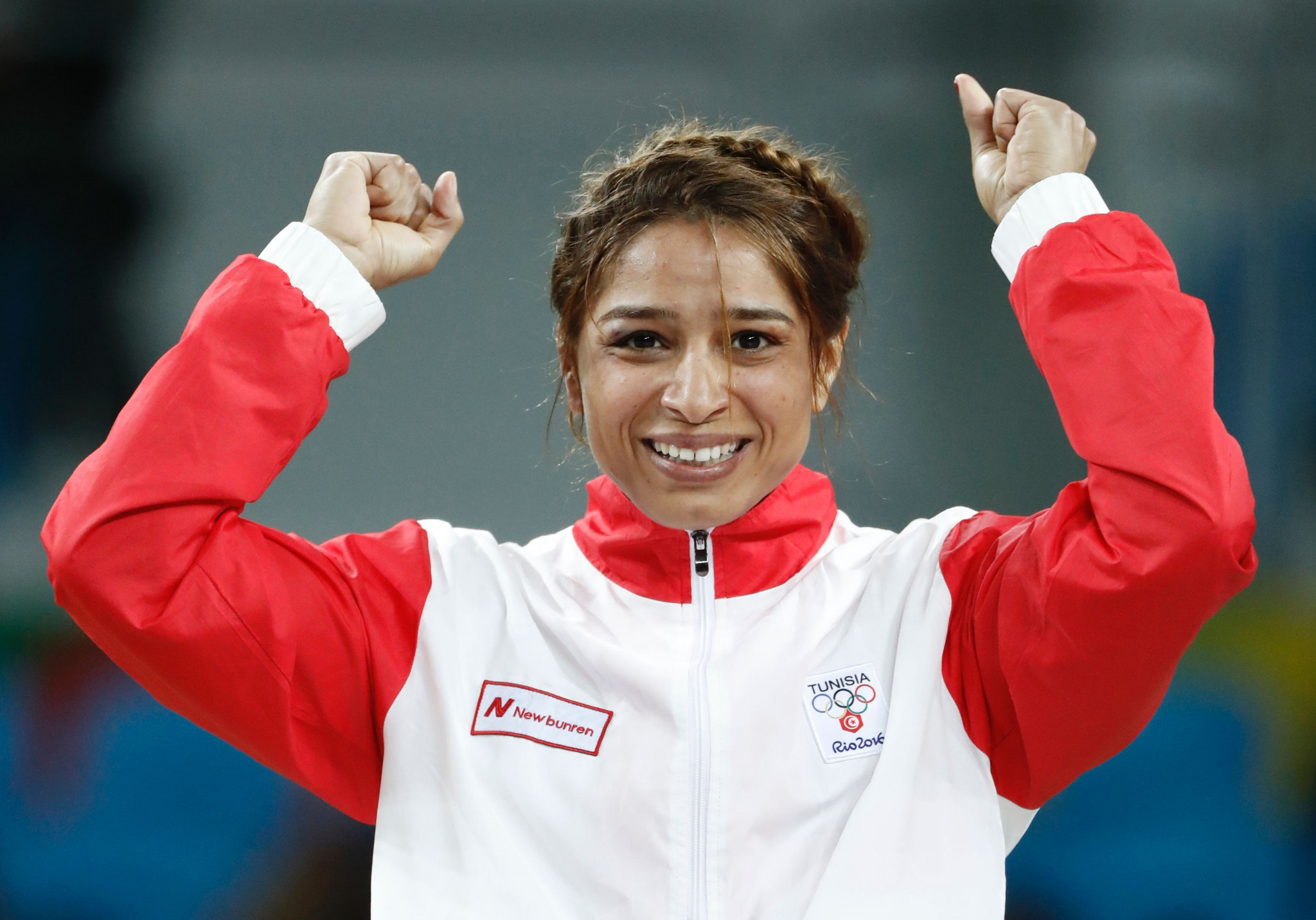 Tunisia's Marwa Amri was the first African woman to reach a Senior World Championships final ©Getty Images