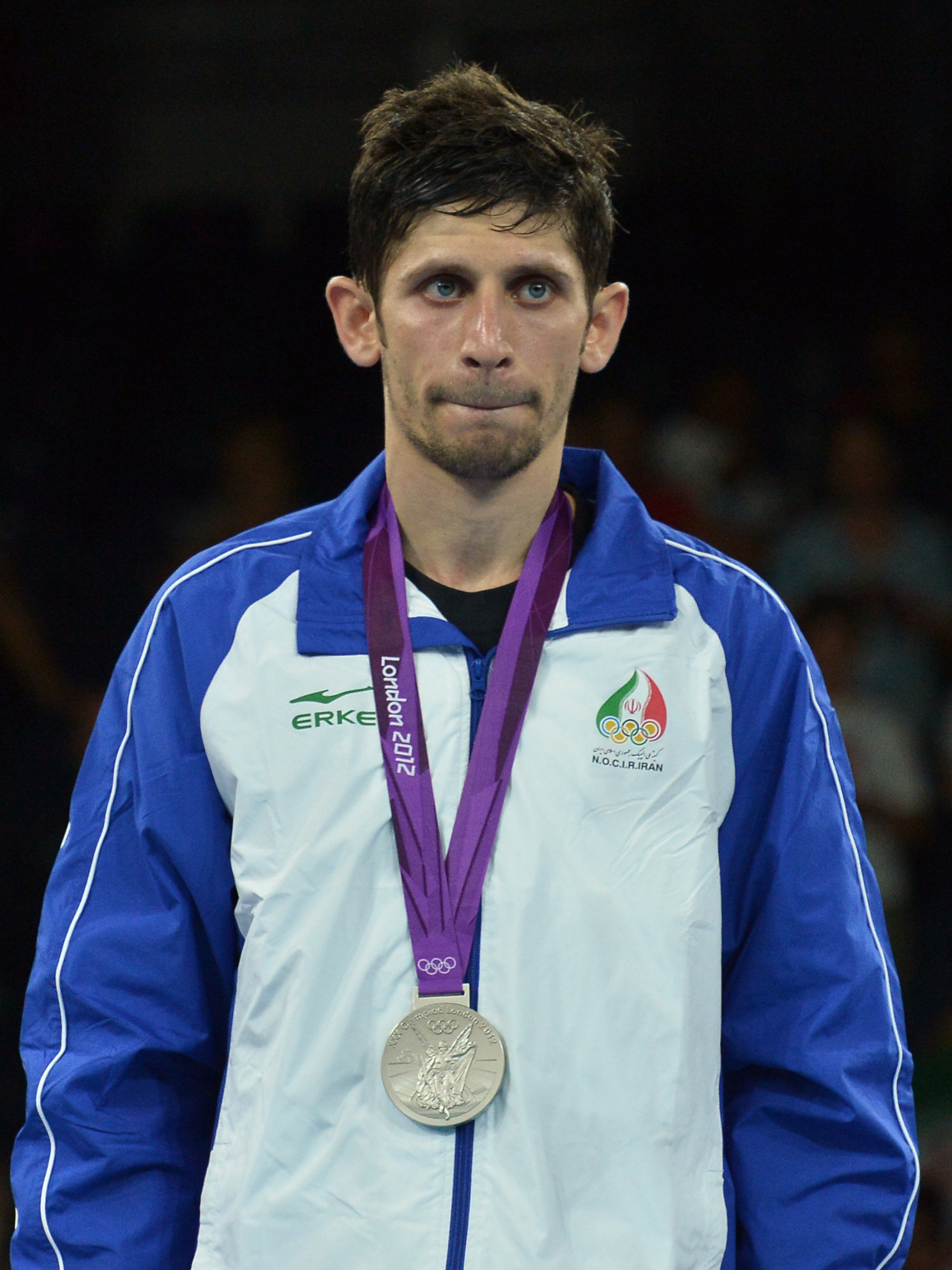 Mohammad Bagheri Motamed won silver at the London 2012 Olympics in the 68kg category ©Getty Images