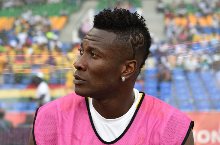 Ghana's footballer Asamoah Gyan, whose hairstyle was deemed 