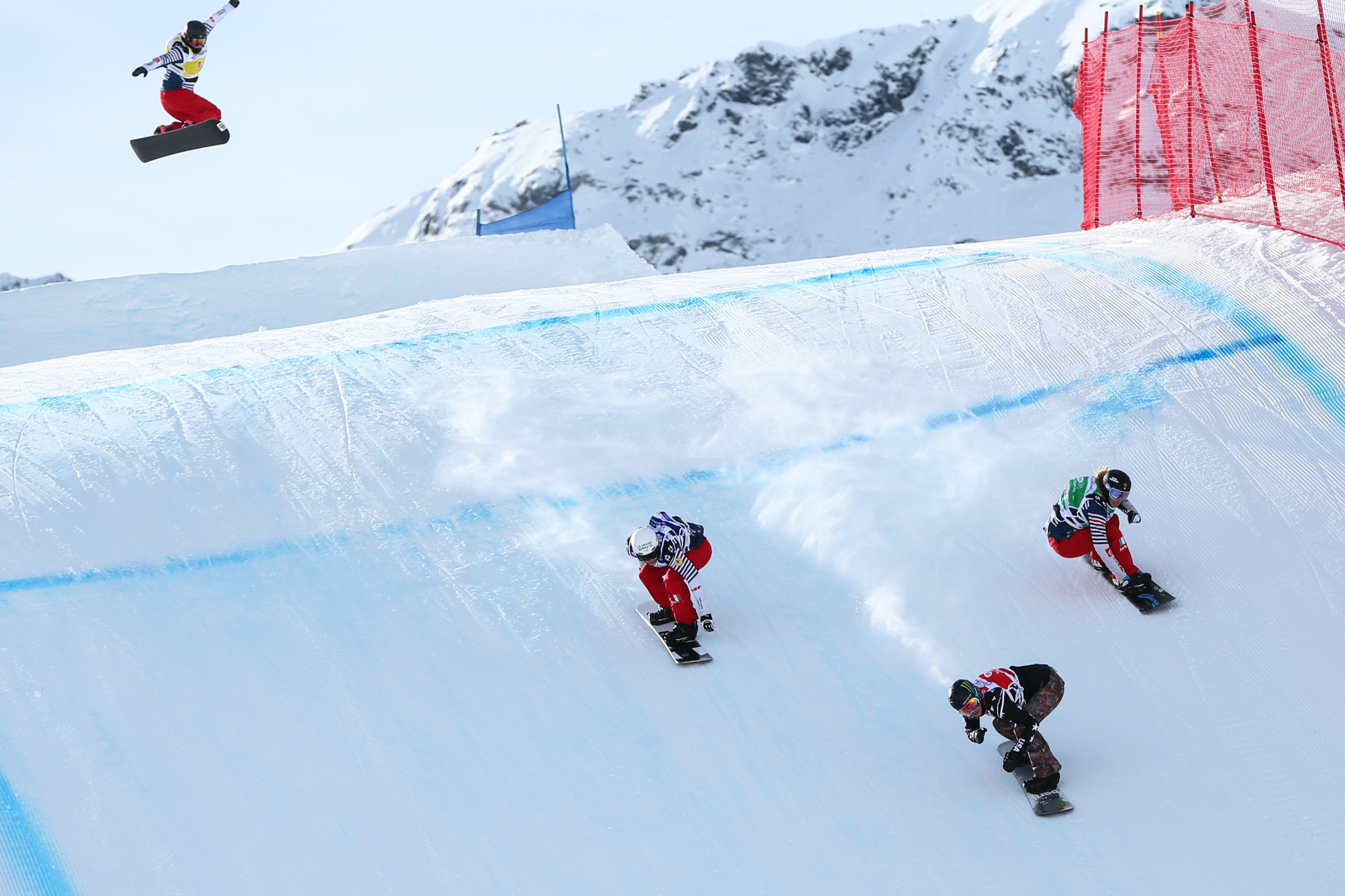The snowboard cross competition has regularly been highlight of the Winter Olympic Games ©Getty Images