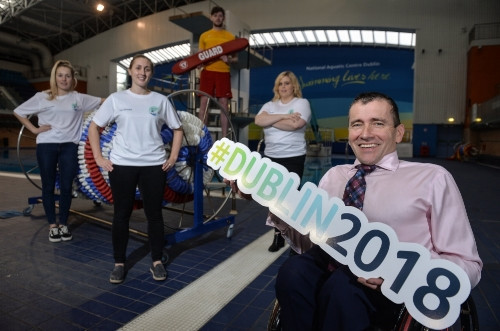 Organisers of next year's World Para Swimming European Championships have launched a search to find 600 volunteers ©Paralympics Ireland