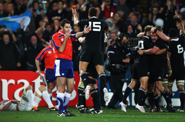 Rugby World Cup final referee aiming for Rio 2016