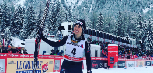 Swiss surprise on home snow for van der Graaff in Tour de Ski sprint opener