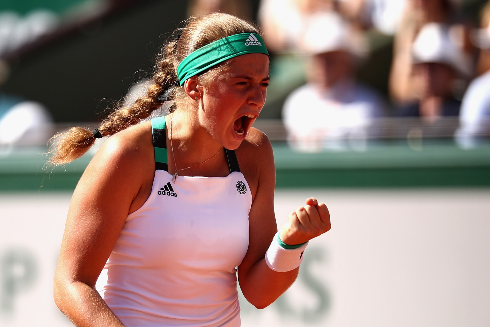 Jelena Ostapenko starred at the French Open to secure her maiden Grand Slam ©Getty Images