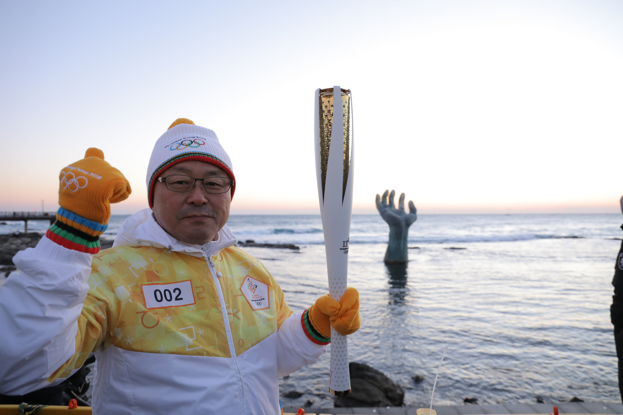 Pyeongchang 2018 Torch Relay welcomes in New Year