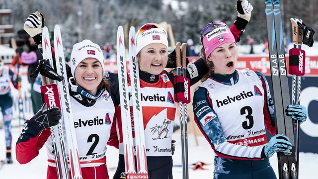 Østberg and Cologna win again to extend Tour de Ski leads