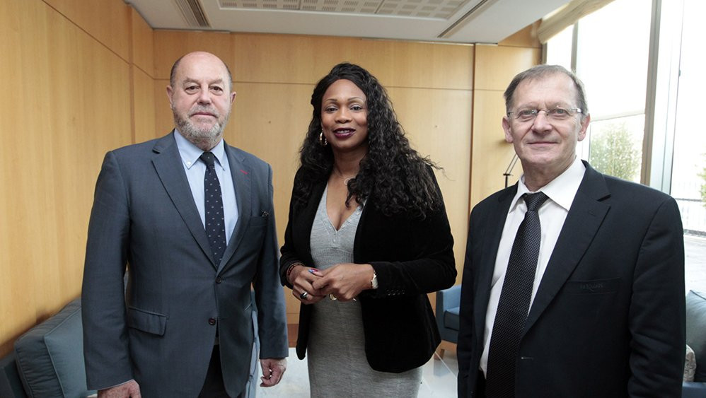 WKF President holds talks with French Sports Minister