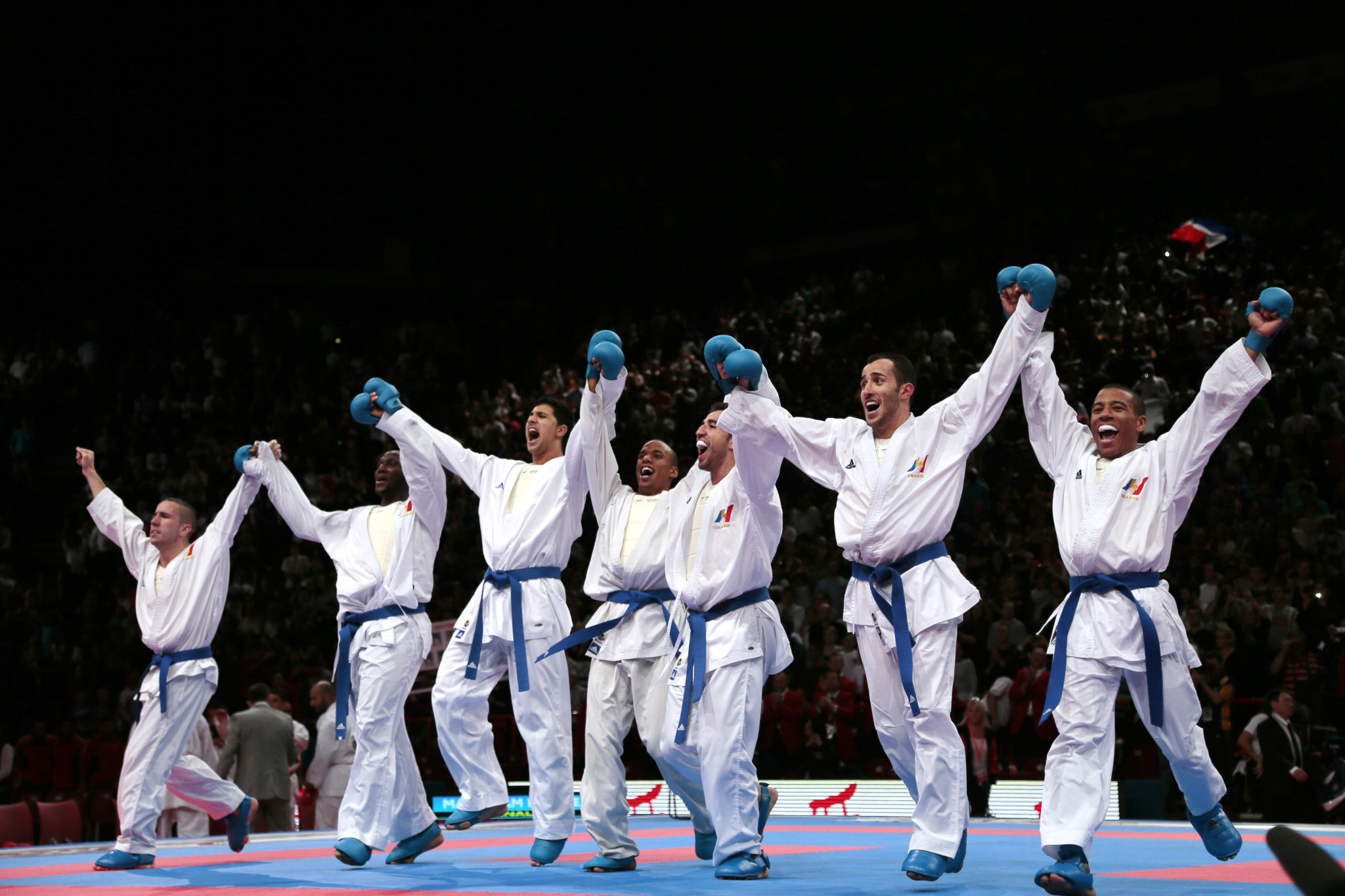 Karate is a thriving sport in France ©Getty Images