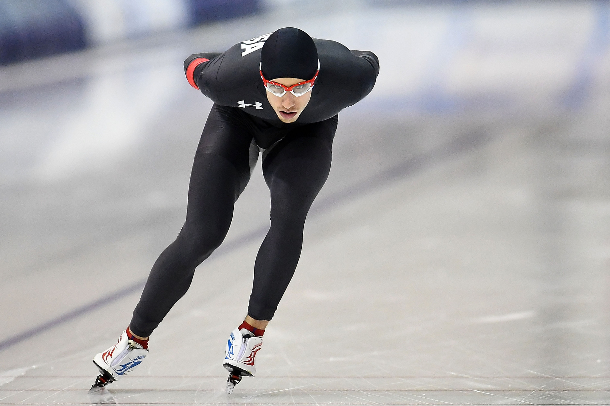 Emery Lehman won the men's 5,000m race at the event ©Getty Images