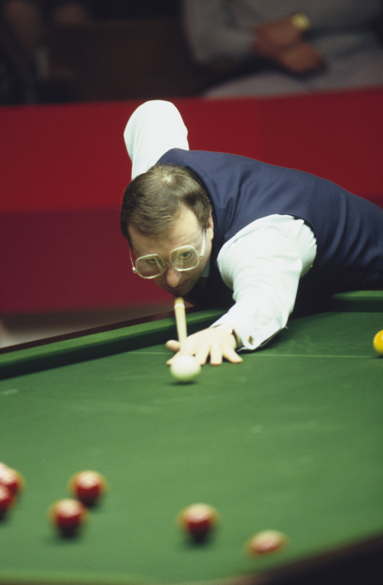 Dennis Taylor requested a lifetime supply of yoghurt ©Getty Images