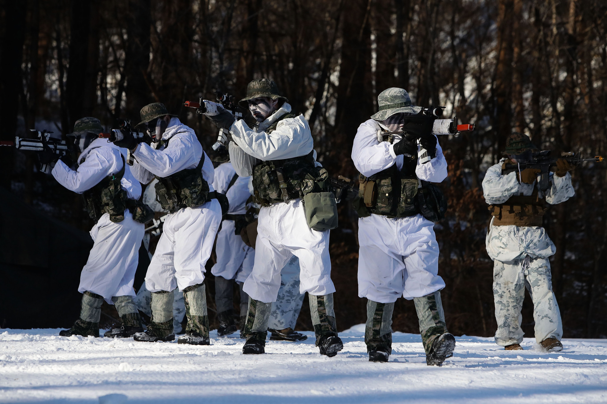Military exercises will be halted until after Pyeongchang 2018 ©Getty Images