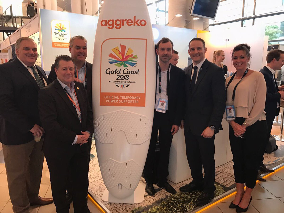 Aggreko have also been appointed by Gold Coast 2018 to work on the Commonwealth Games ©Aggreko 