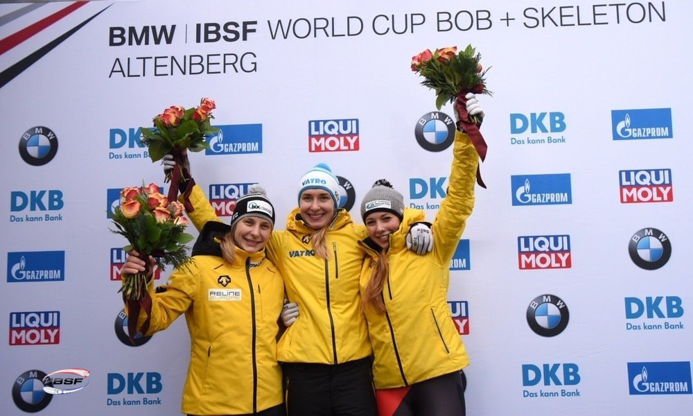 Lölling and Yun continue winning Skeleton World Cup form in Altenberg