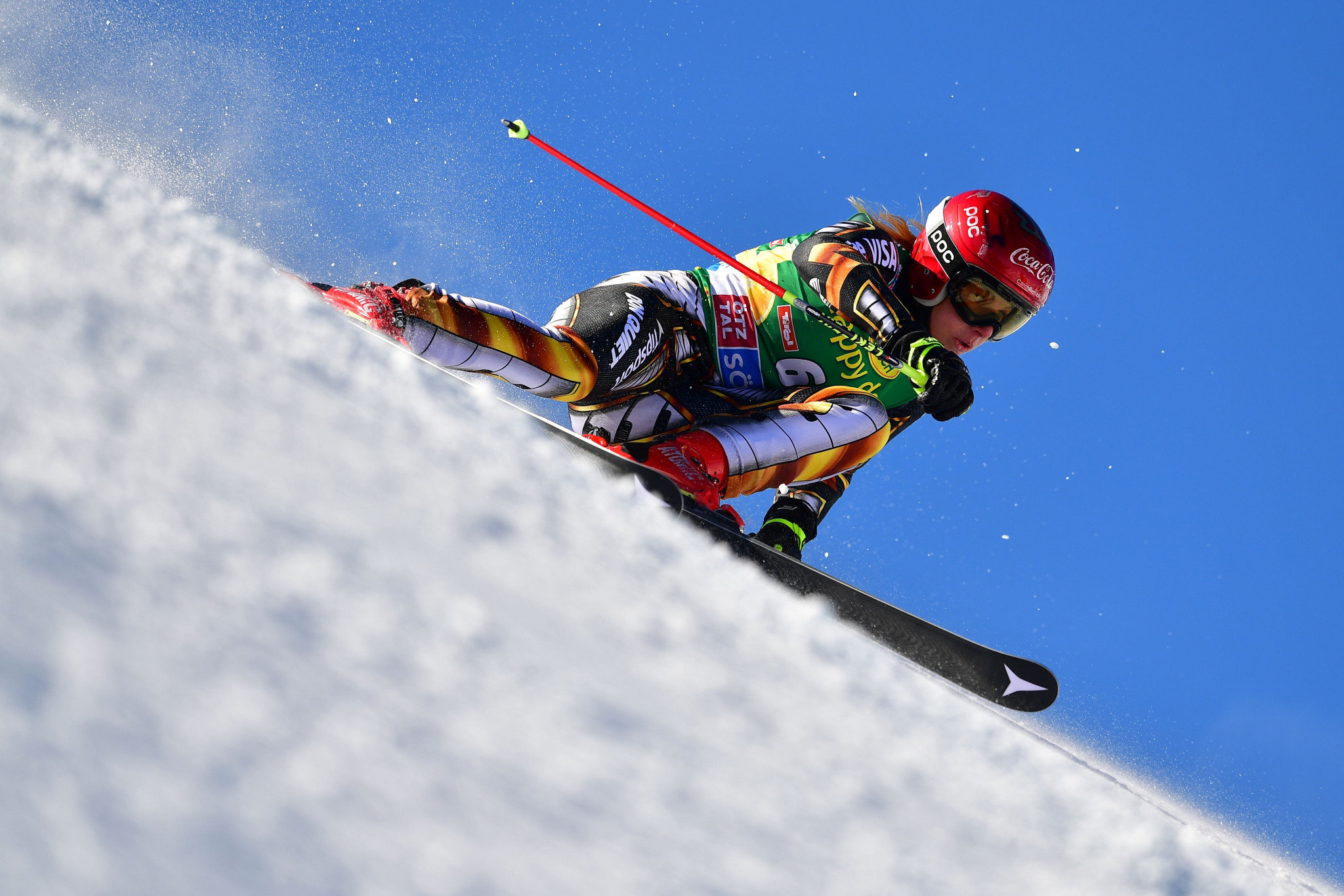 Ester Ledecka continued her strong World Cup form ©Getty Images