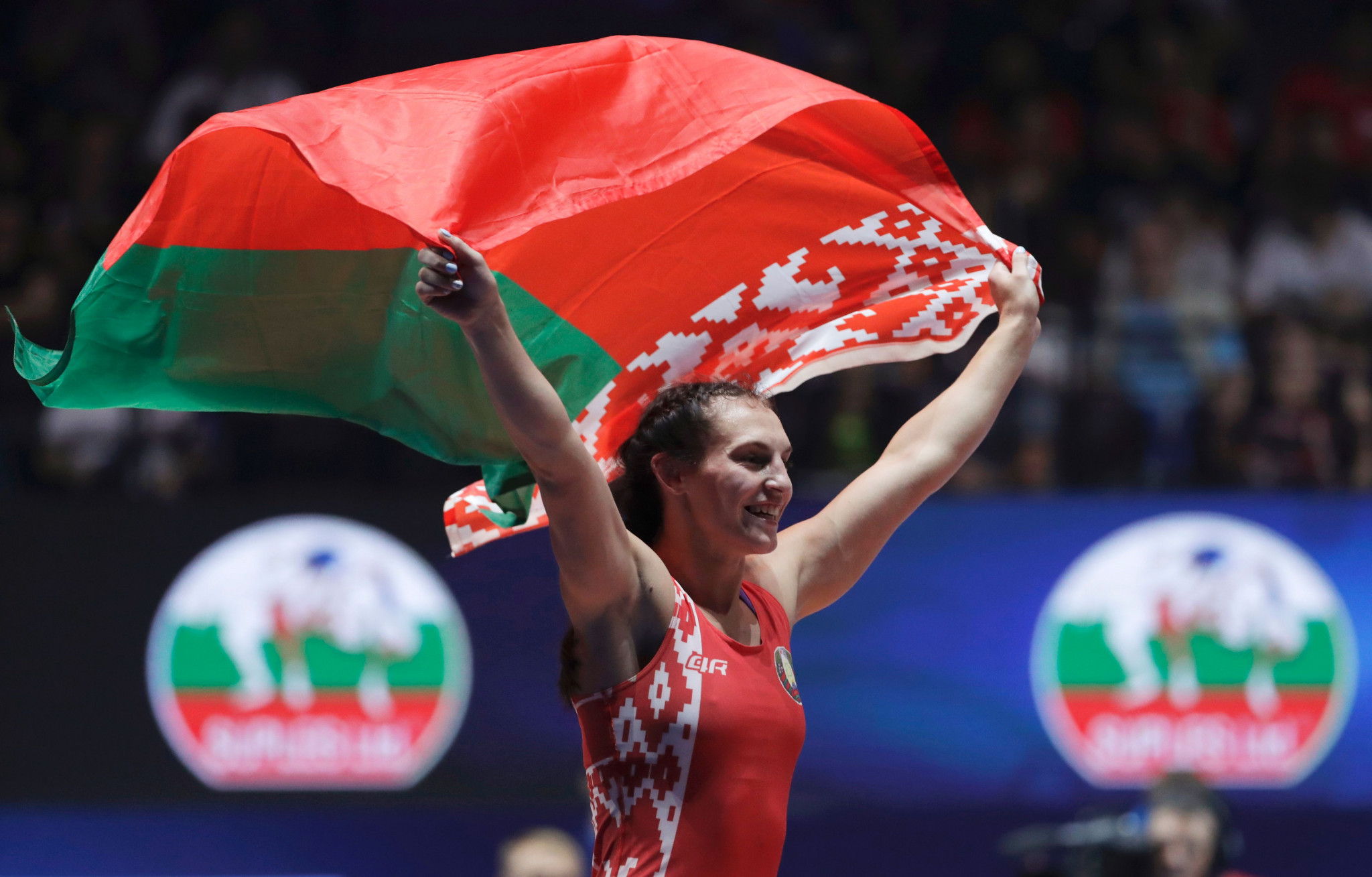 Vanesa Kaladzinskaya's victory in the World Championship final won the best women's match prize ©Getty Images 