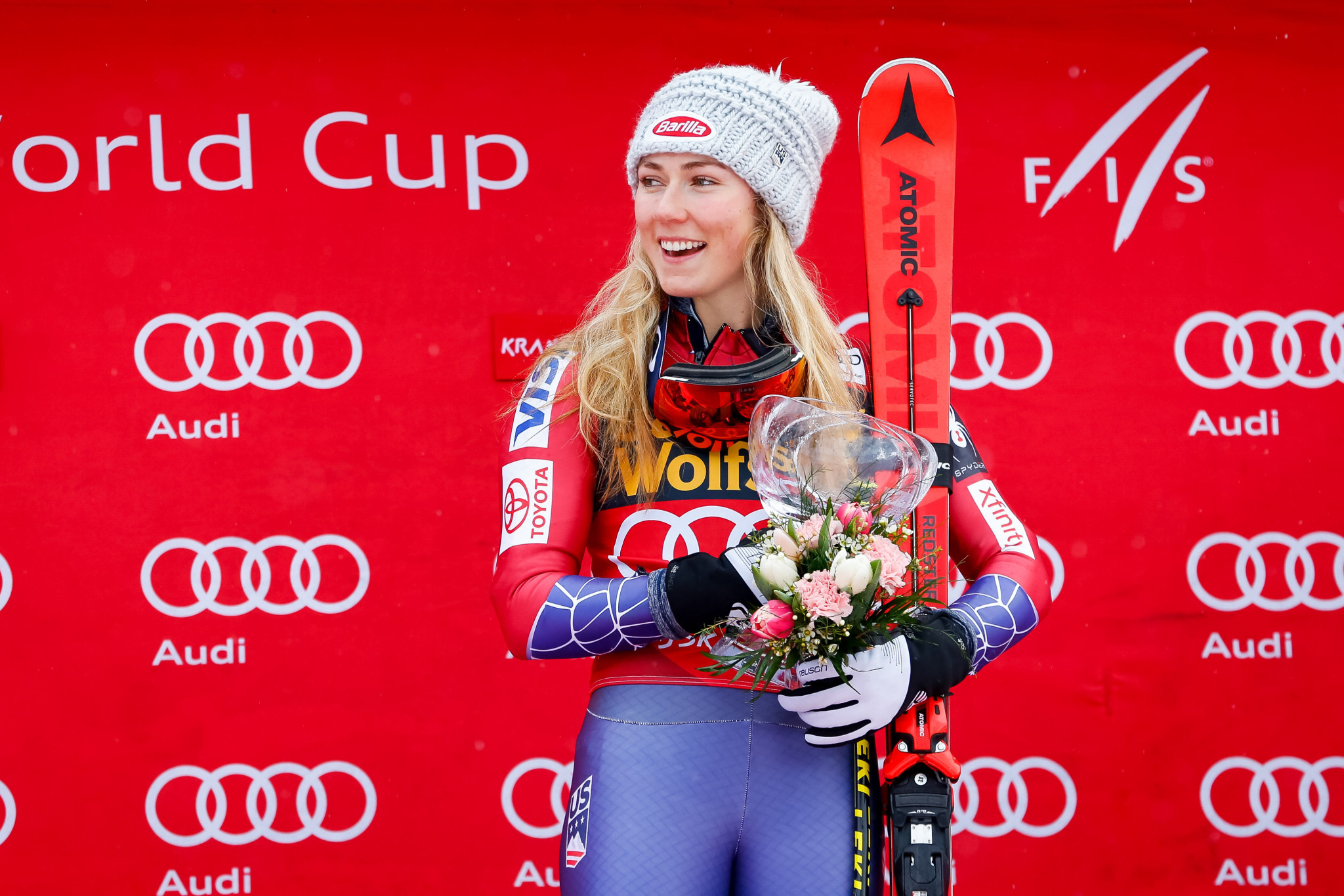 Shiffrin looks increasingly likely to defender her FIS Alpine Ski World Cup title after victory in Slovenia ©Getty Images