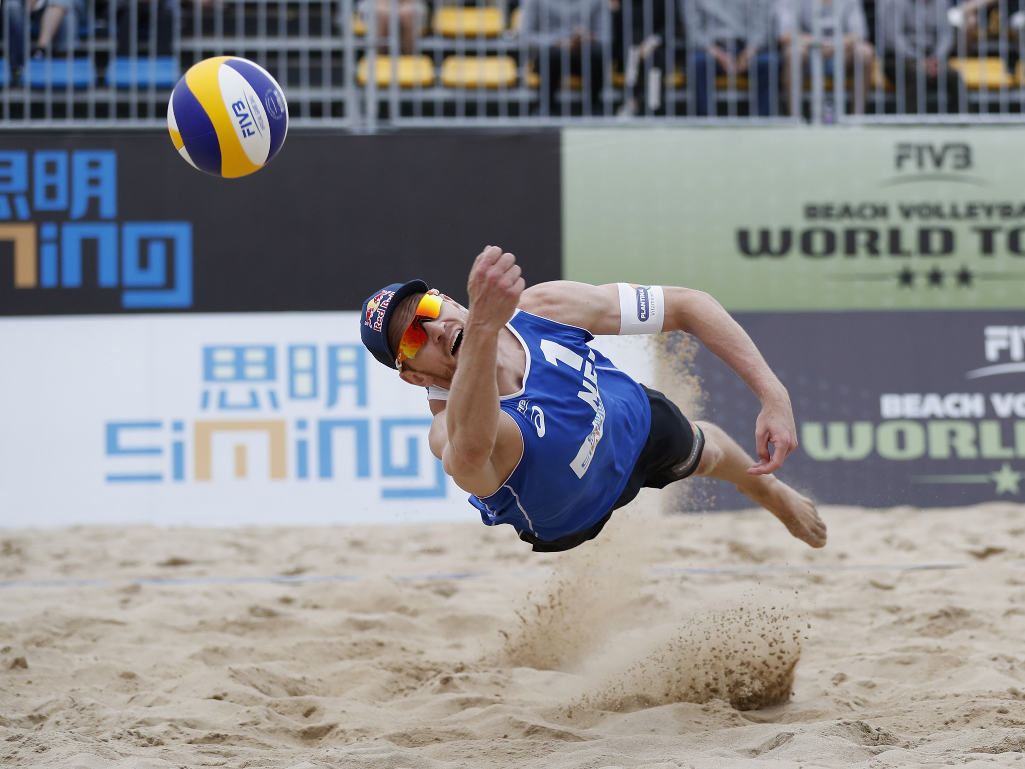 Alexander Brouwer, pictured, and partner Robert Meeuwsen are the favourites to win gold in The Hague ©Getty Images