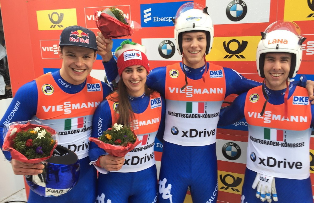 Italy took advantage of Germany's disqualification to win the team event ©Getty Images