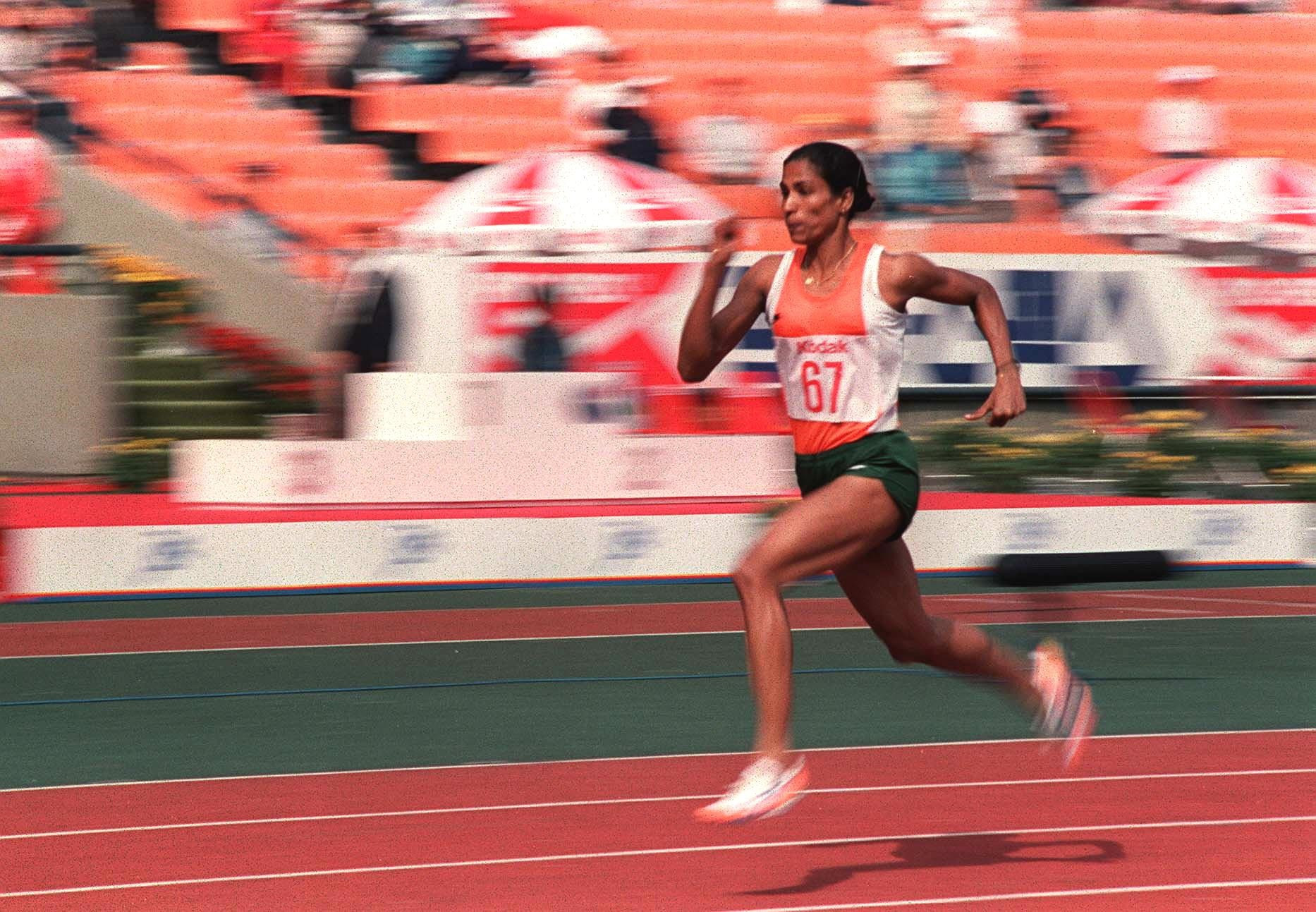India’s P T Usha was the star of the Seoul 1986 Asian Games ©Getty Images