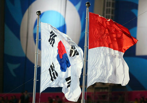 Incheon in South Korea hosted the 2014 Asian Games and was followed in 2018 by Jakarta and Palembang ©OCA
