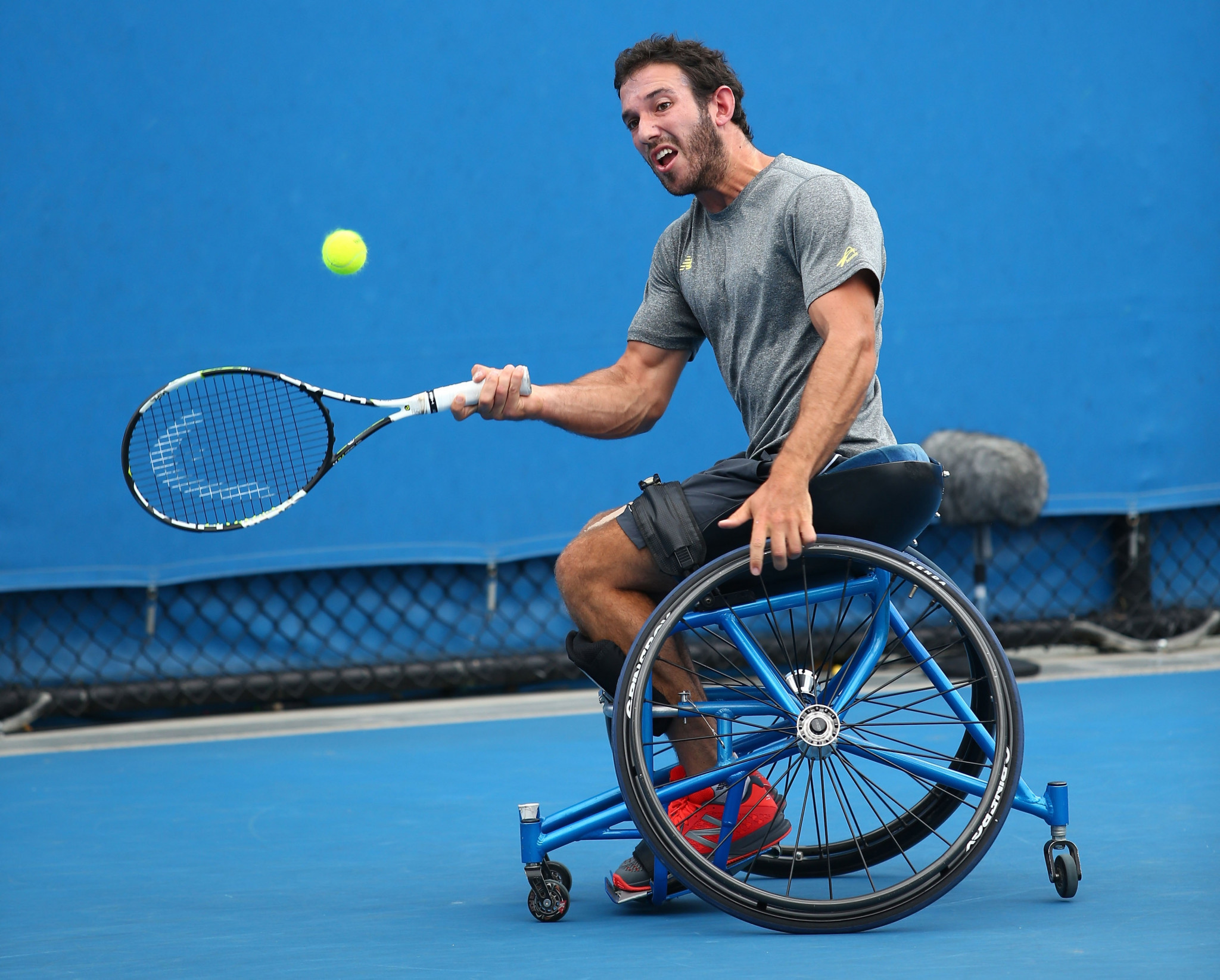 Adam Kellerman has been awarded a wildcard for the Australian Open men’s wheelchair tennis event with defending champion Gustavo Fernández also among the confirmed entries ©Getty Images