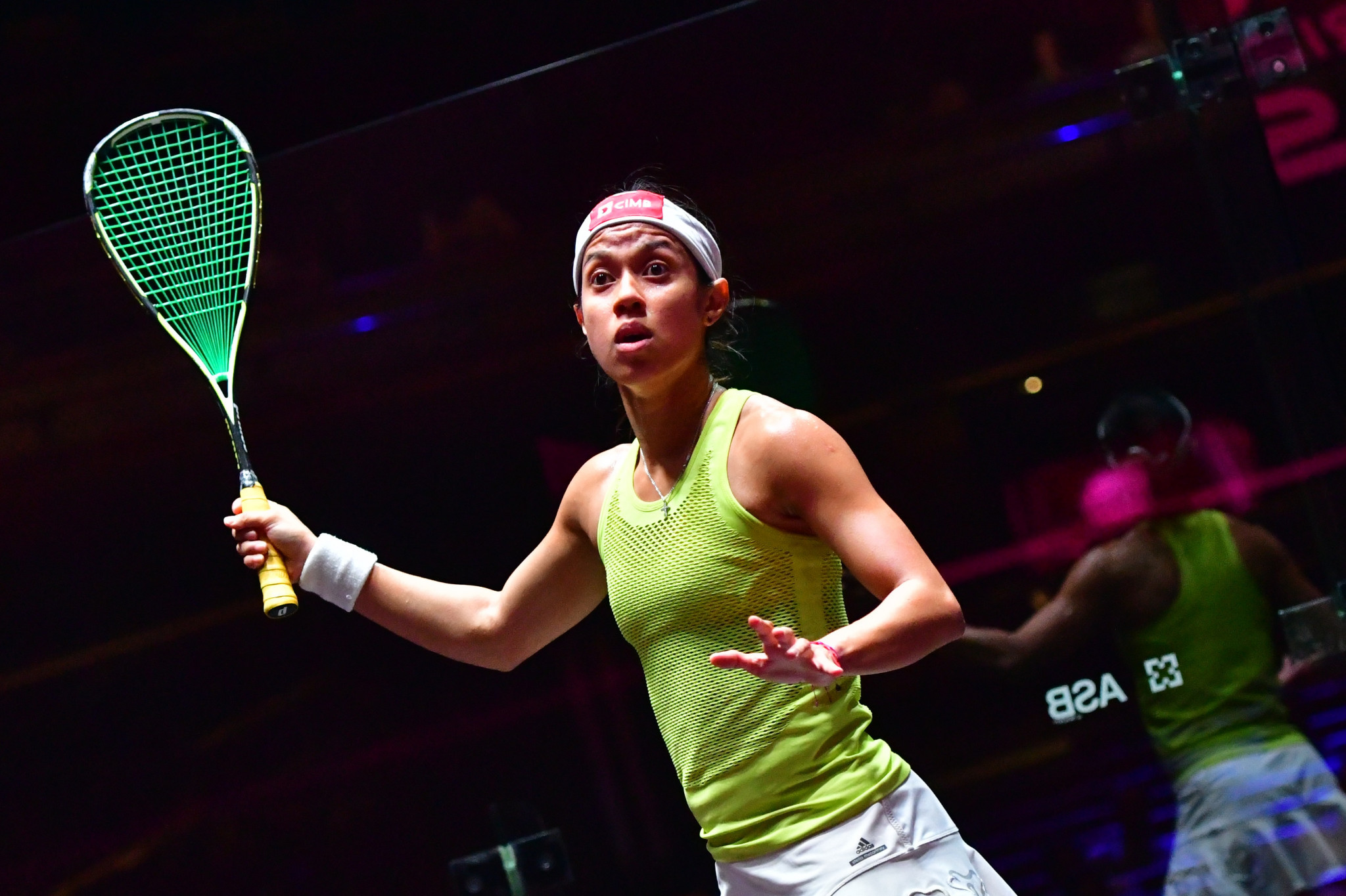 Nicol David enjoyed a comfortable first round win ©Getty Images