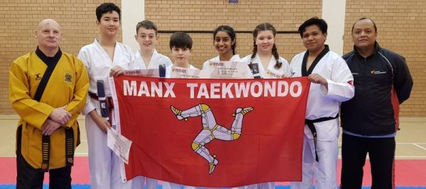 Taekwondo grading event held in the Isle of Man