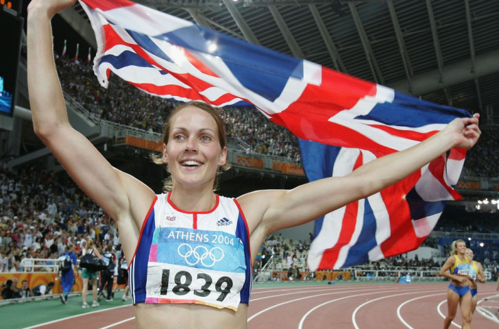 Kelly Sotherton, pictured after taking heptathlon bronze at the 2004 Athens Games, has been voted onto the IAAF Women's Committee ©Getty Images