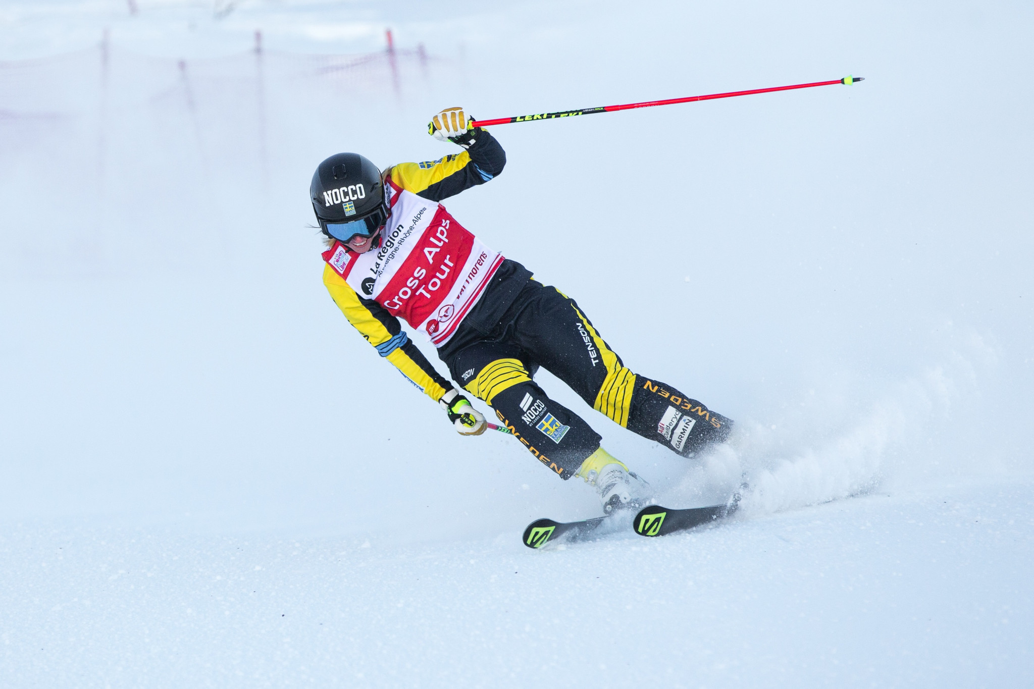 Sweden's Sandra Naeslund currently leads the women's Ski Cross World Cup standings ©Getty Images