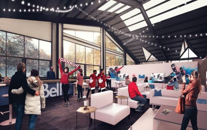 The house is designed to be a home-away-from-home for Canadians during the upcoming Winter Games ©COC