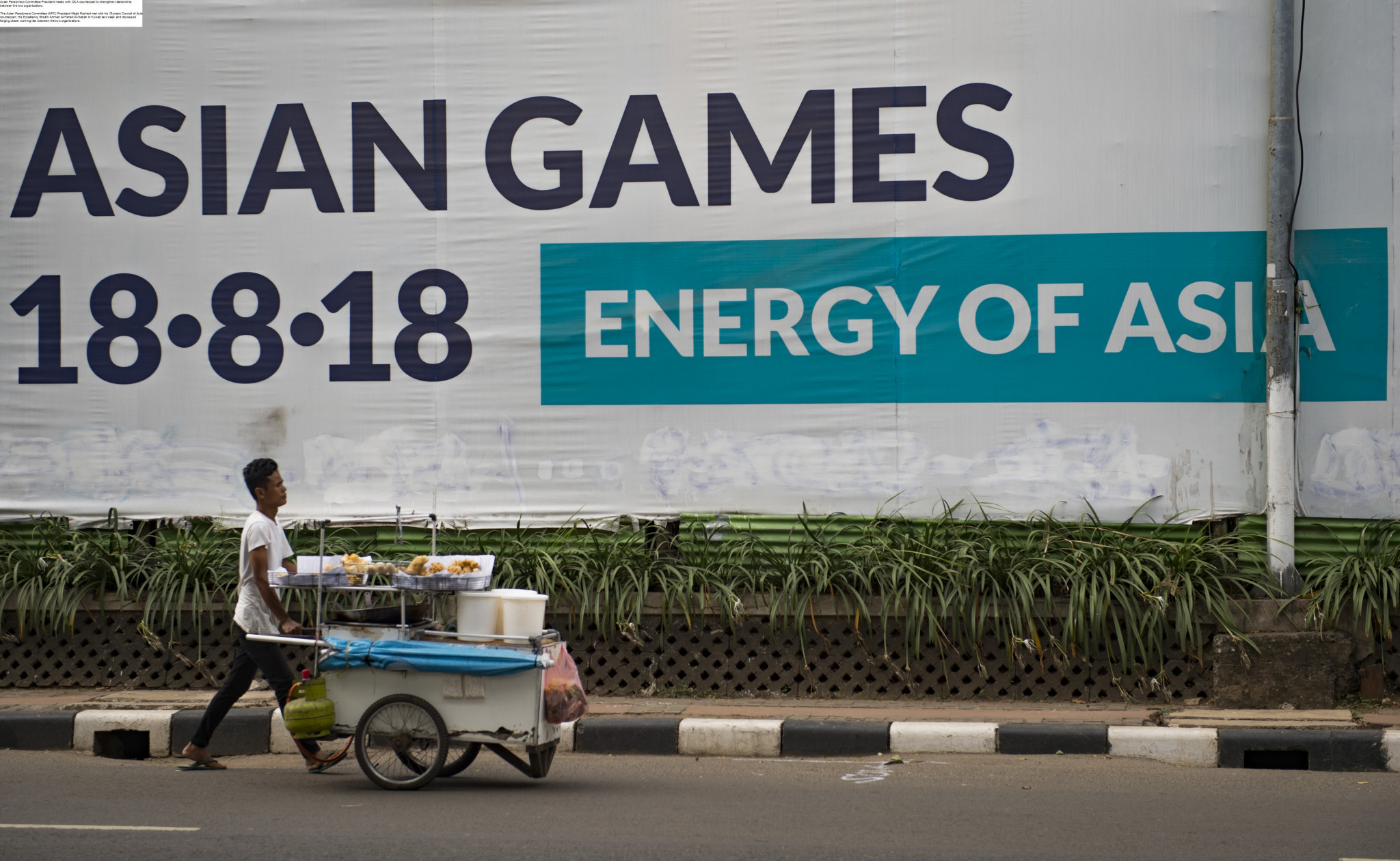 Among the main topics of discussion was the 2018 Asian Games in Jakarta and Palembang ©Getty Images