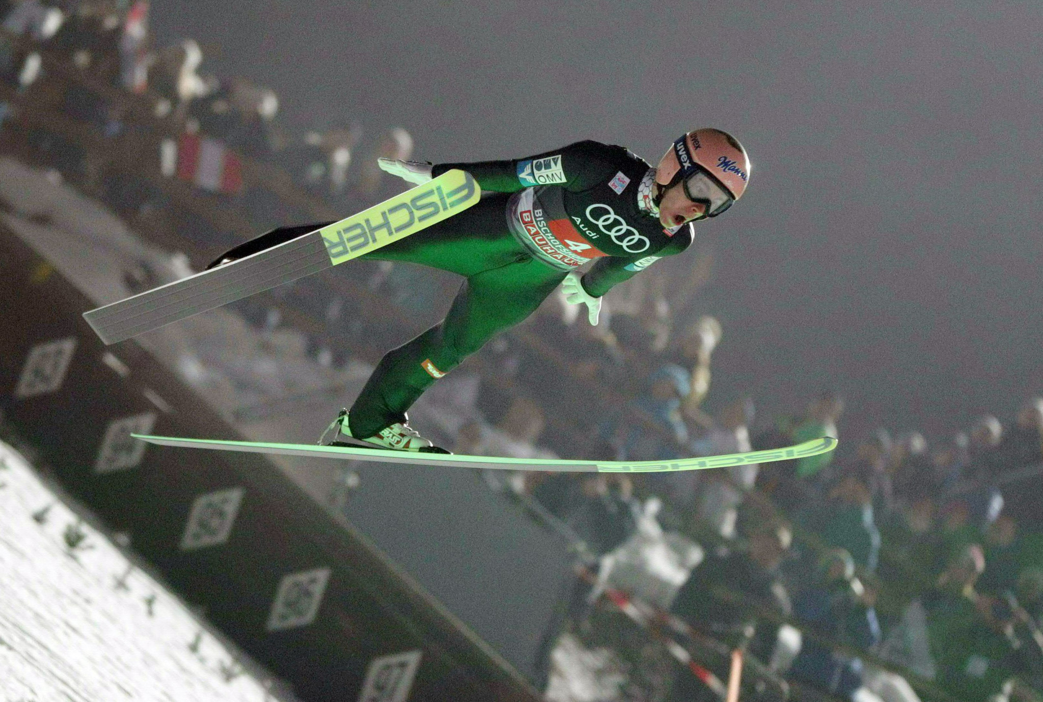 Double world champion Stefan Kraft is among the seven athletes named on Austria’s team for the FIS Ski Jumping World Cup in Bad Mitterndorf ©Getty Images