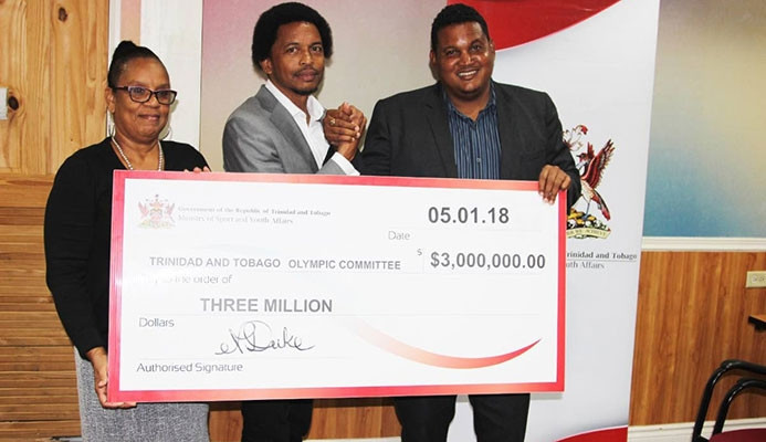 The Trinidad and Tobago Olympic Committee has received a cash injection ©TTOC