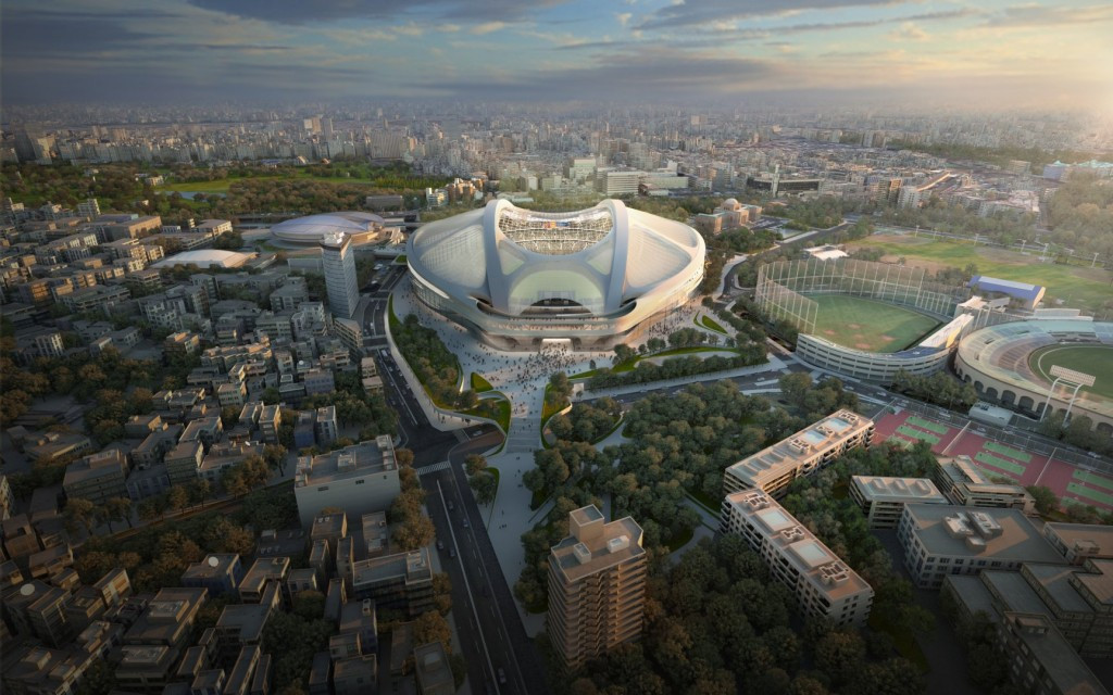 Zaha Hadid design still leading contender for Tokyo 2020 Olympic Stadium but with capacity cut and no air conditioning