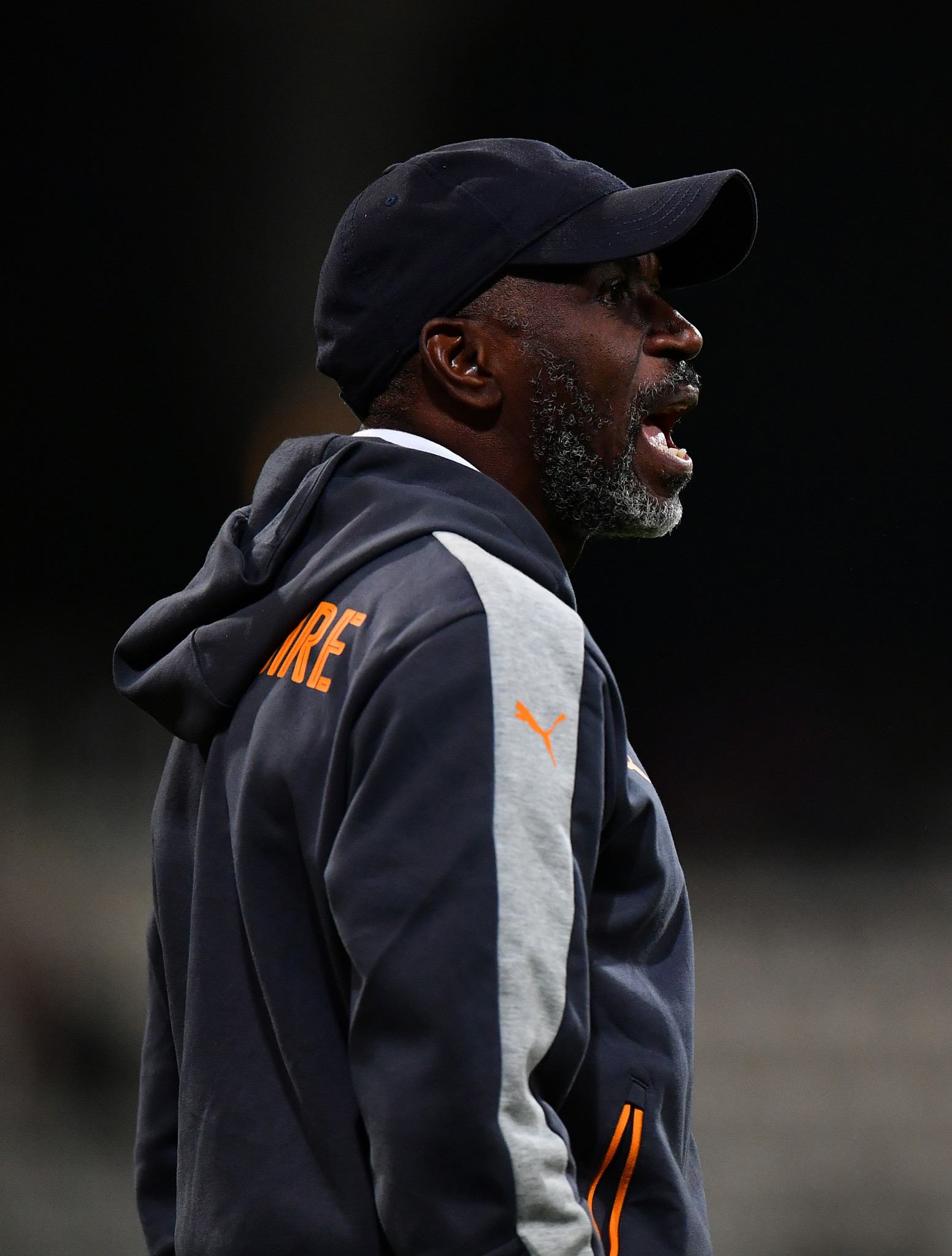 Ivory Coast coach Kamara Ibrahim has his eyes on the African Nations Championship title ©Getty Images
