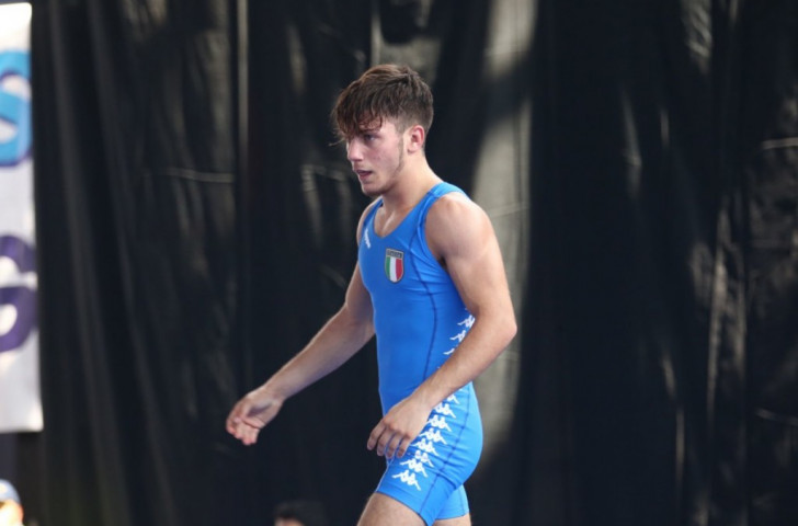 Giovanni Freni came away with gold from the 50kg final