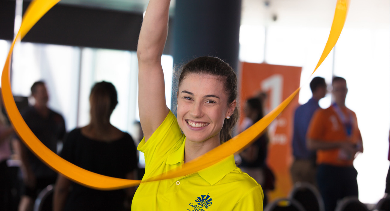 Danielle Prince has targeted becoming the first Australian gymnast to compete at three Commonwealth Games ©Gold Coast 2018