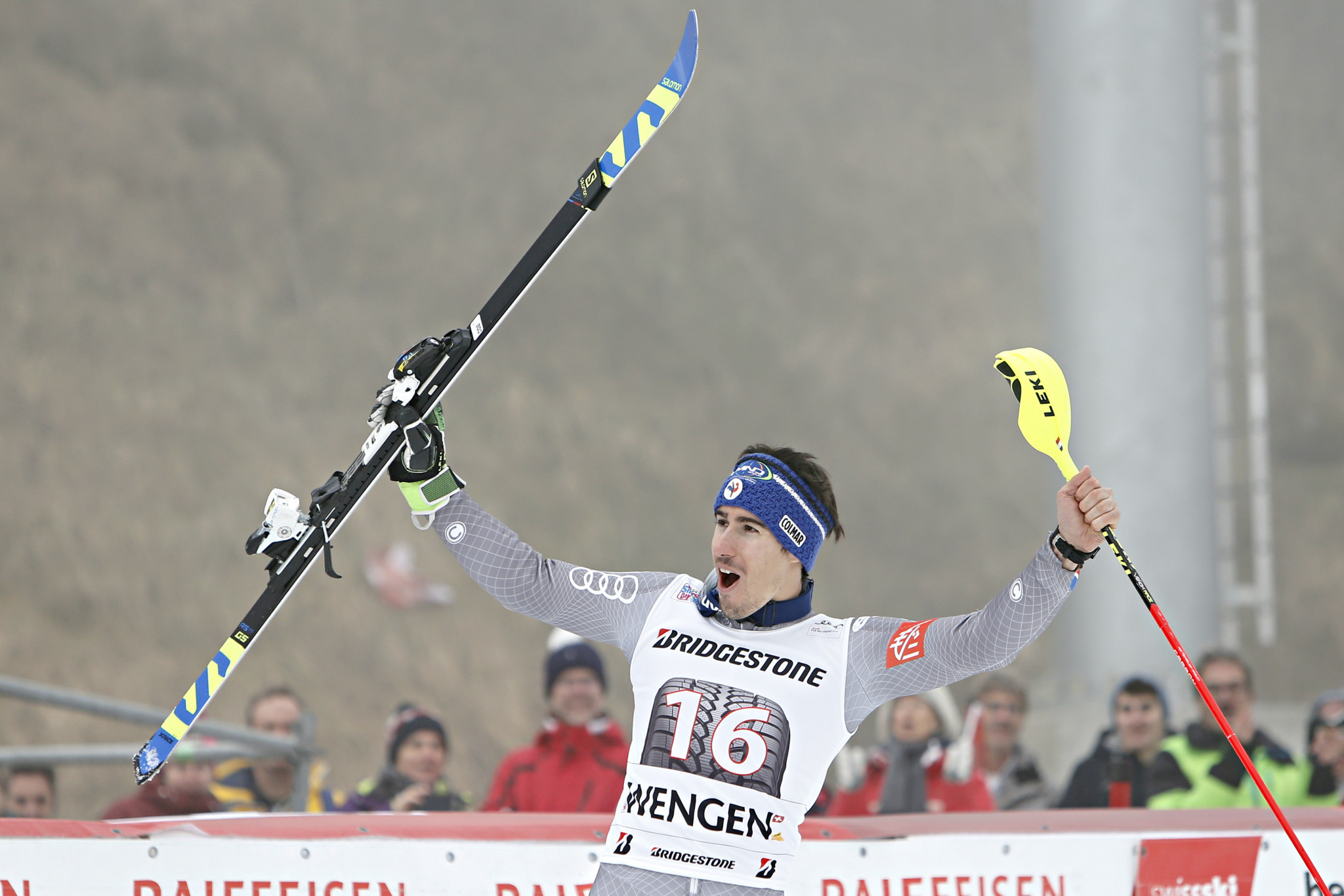 Muffat-Jeandet claims first Alpine Skiing World Cup win in Wengen