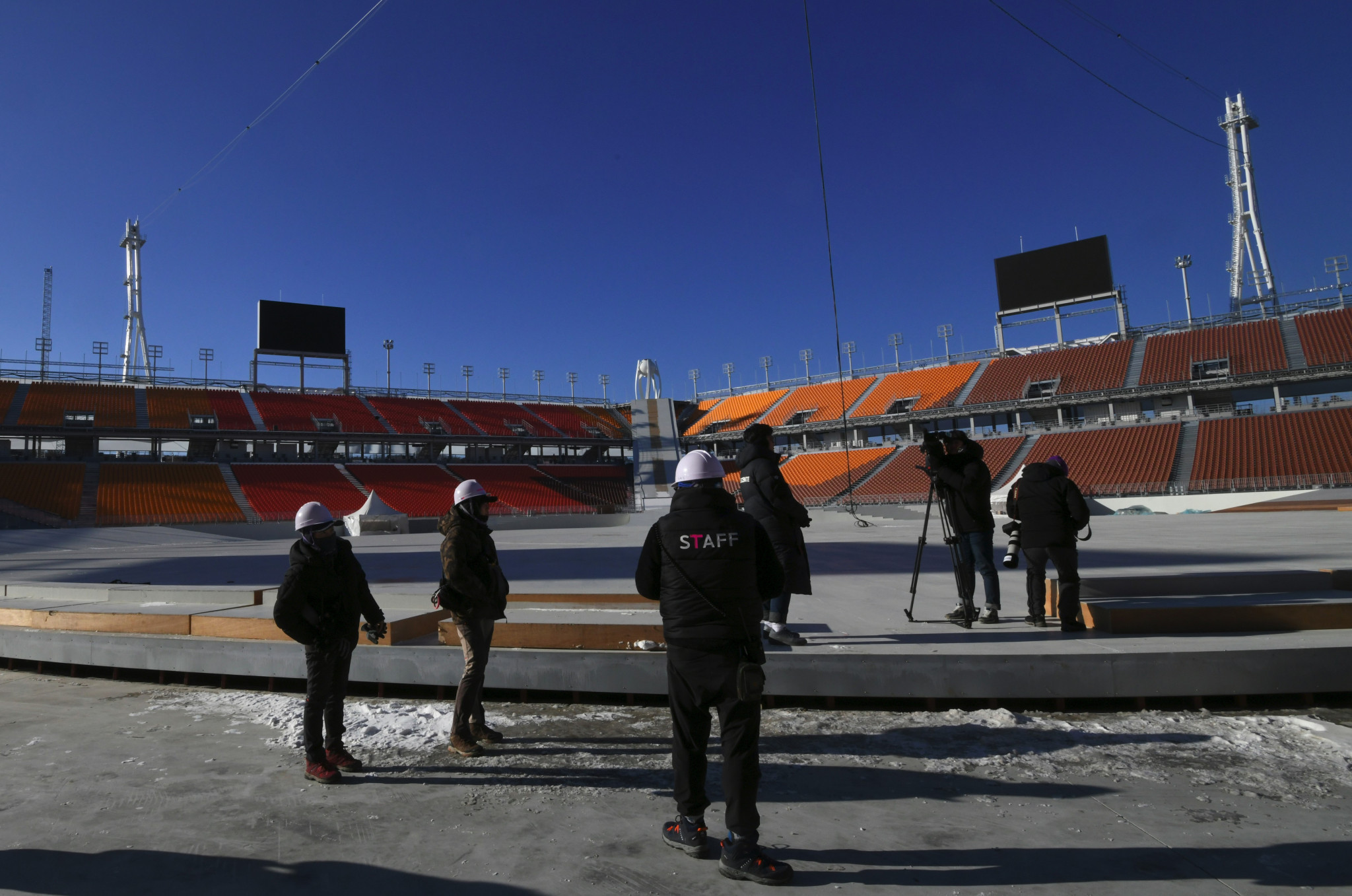 Concerns have been raised about cold temperature at the Pyeongchang 2018 Opening Ceremony and at other events ©Getty Images