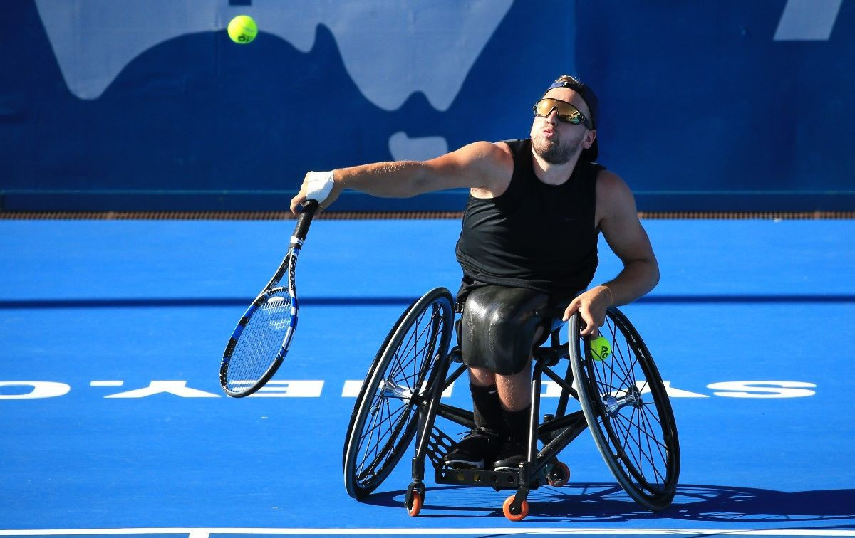 Dylan Alcott of Australia claimed victory in the quad singles event ©Getty Images