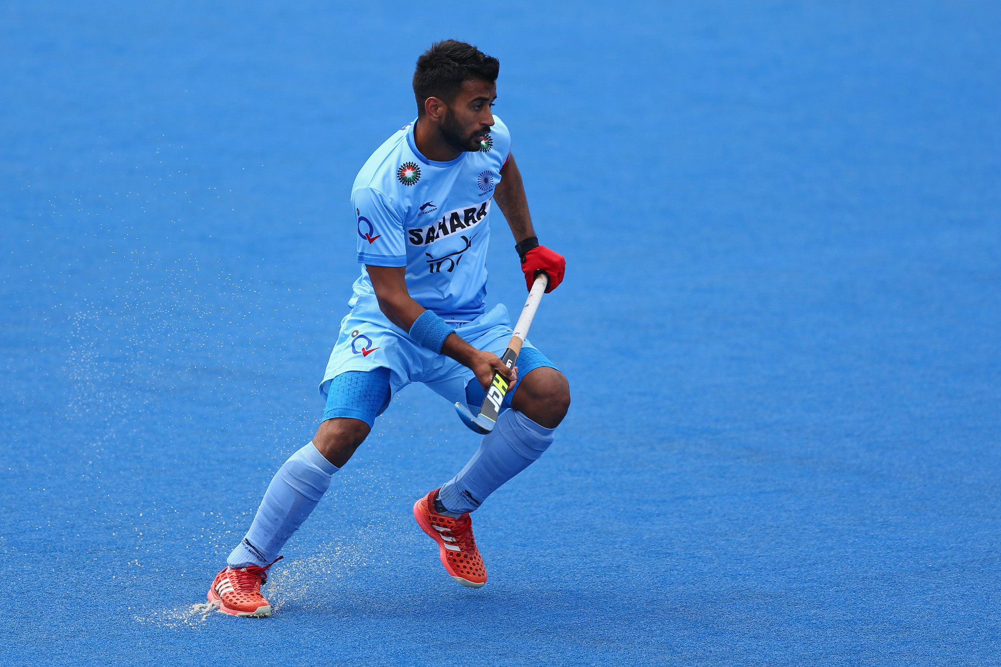Indian captain Manpreet Singh has targeted the gold medal at Gold Coast 2018 ©Getty Images