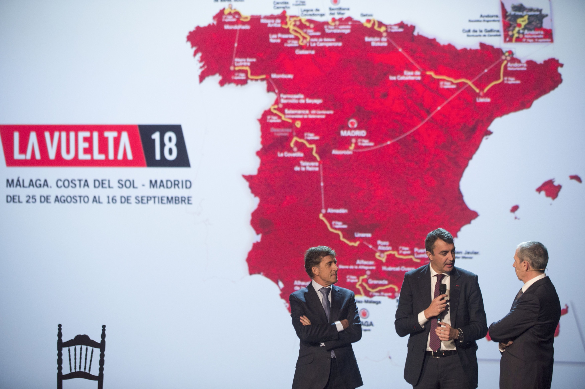 The route for the 2018 Vuelta a Espana has been unveiled ©Getty Images