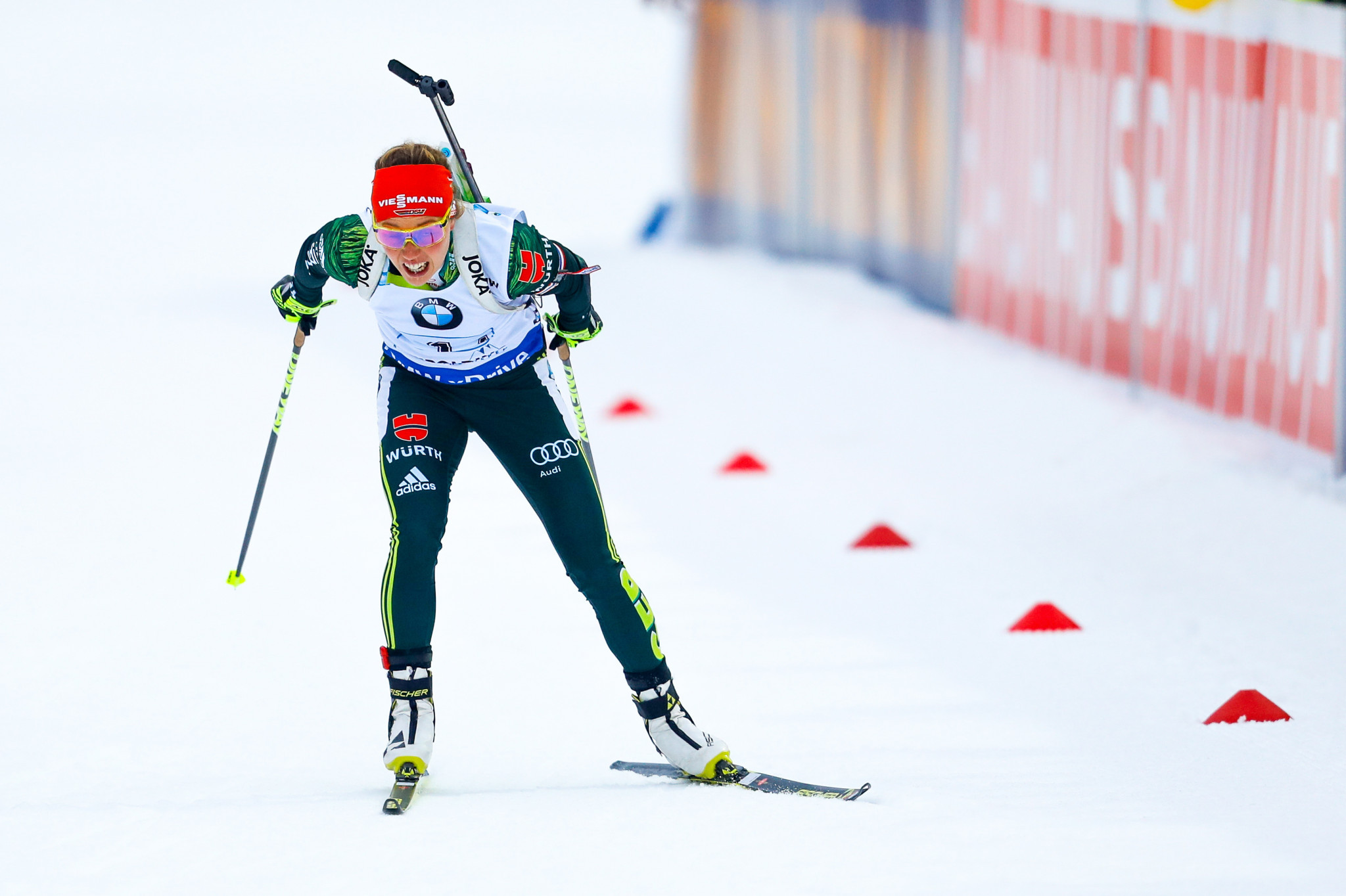 Dahlmeier leads Germany to home relay triumph at IBU World Cup