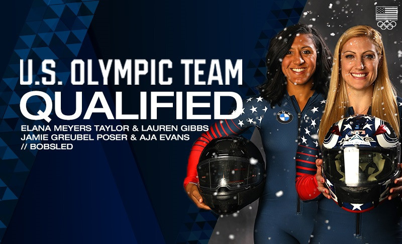 United States confirm women's bobsleigh line-up for Pyeongchang 2018