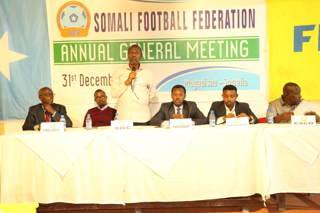 Somali National Olympic Committee President praises country's football work