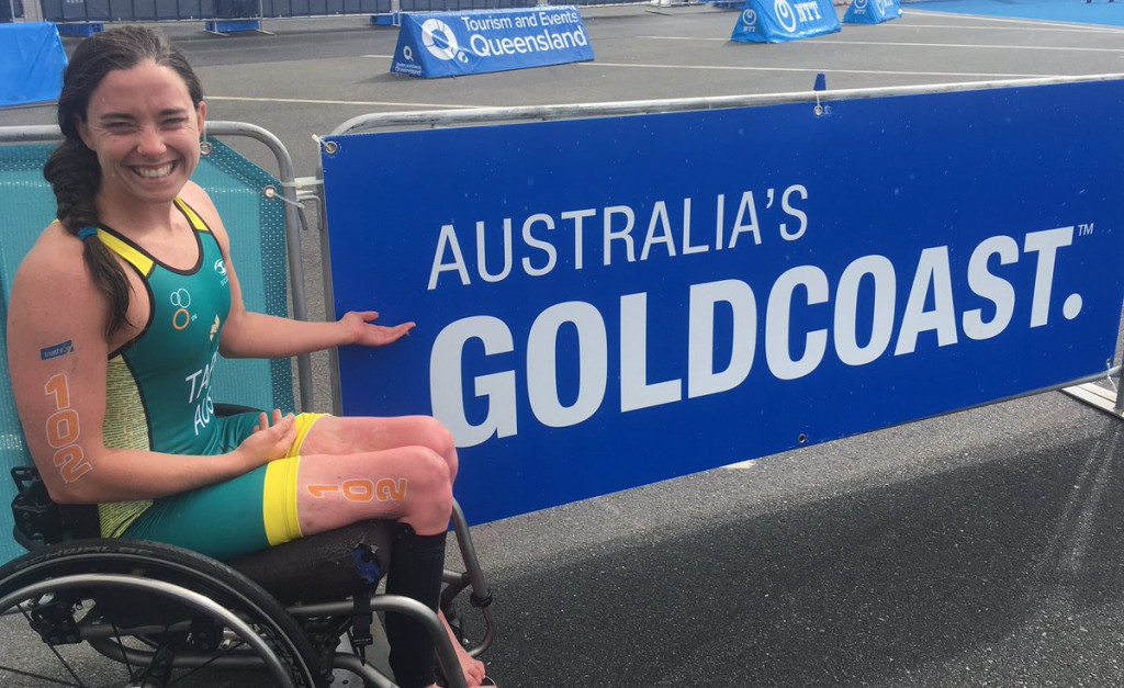 Emily Tapp has already earned a place in the Australian team for Gold Coast 2018 ©Triathlon Australia