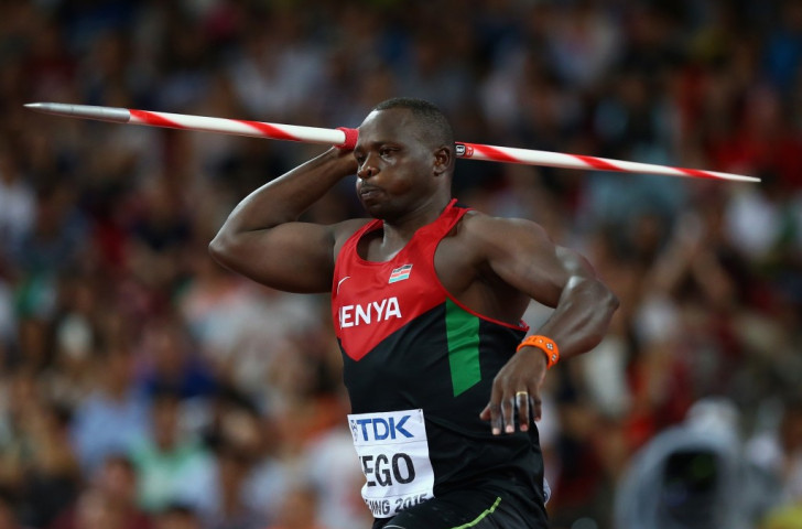 Julius Yego of Kenya won the javelin world title with 92.72m, the best in 14 years ©Getty Images