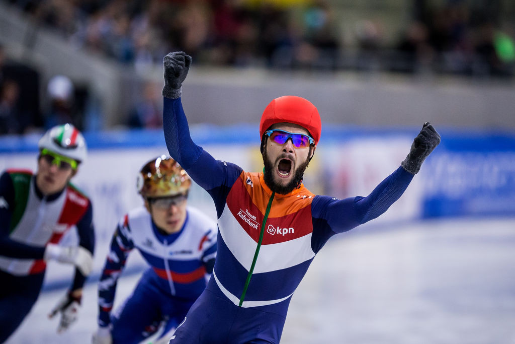 Knegt and Fontana crowned overall winners at European Short Track Championships